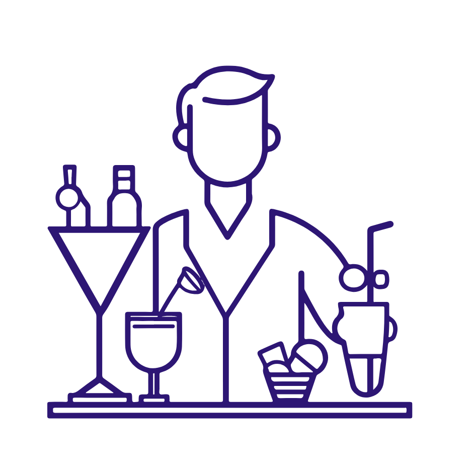 Chef barman icon