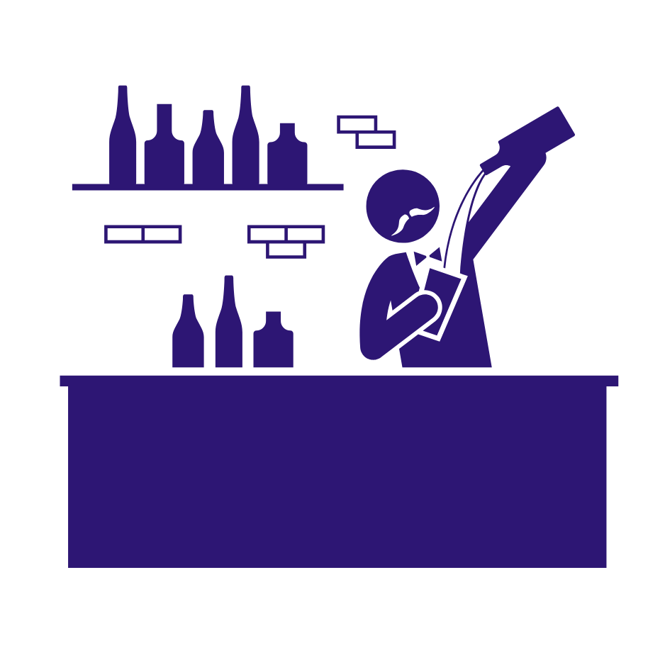 Commis barman icon