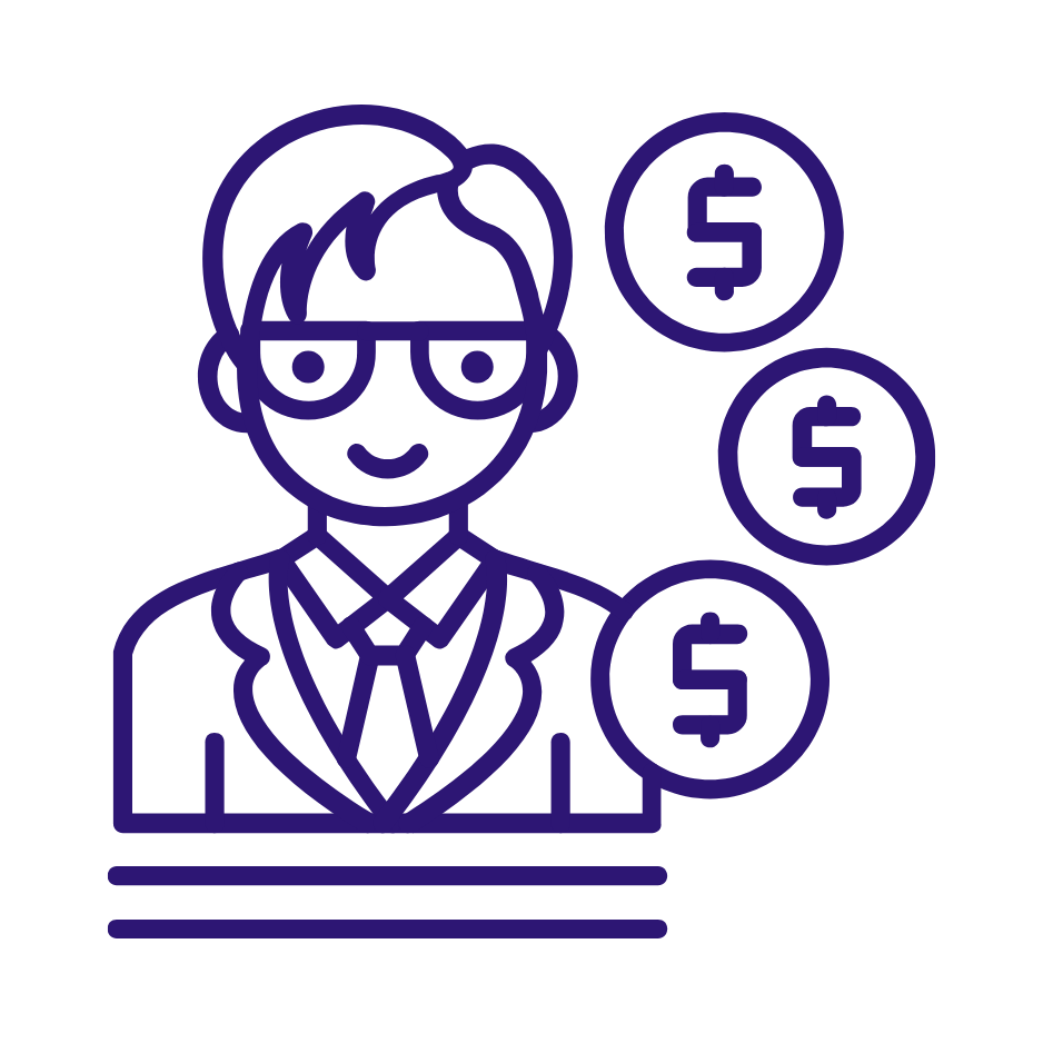 Responsable commercial icon