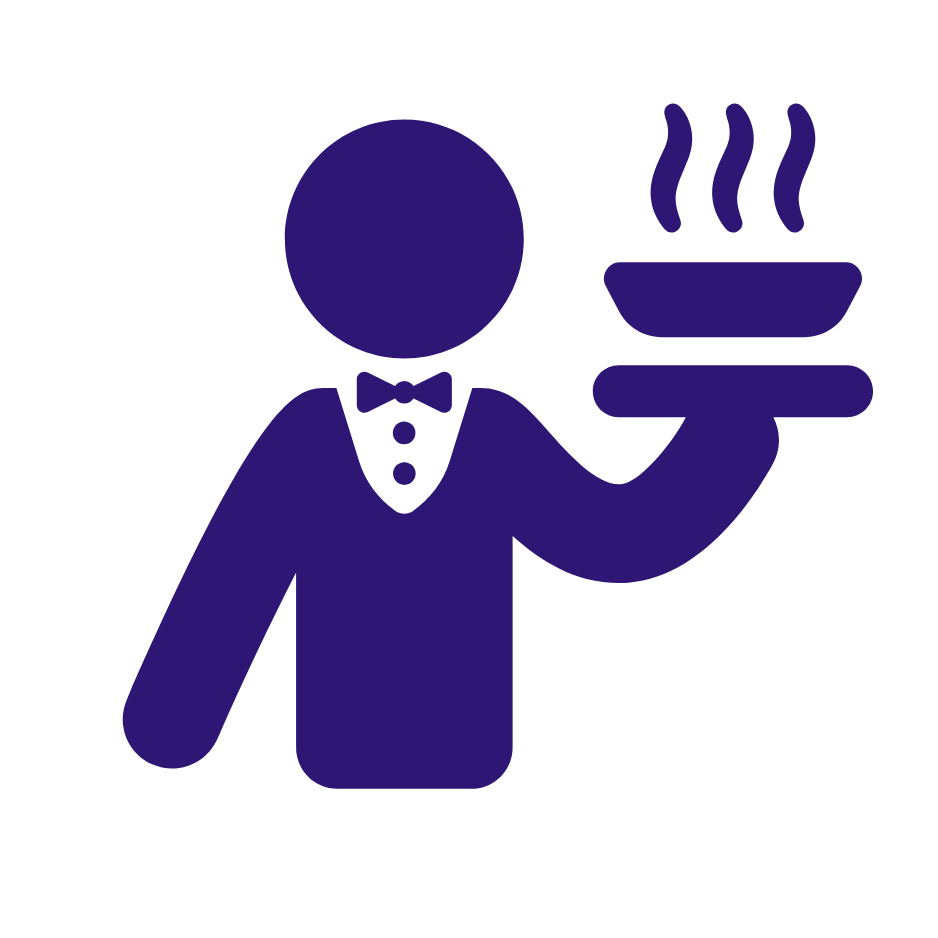 Commis de restaurant icon